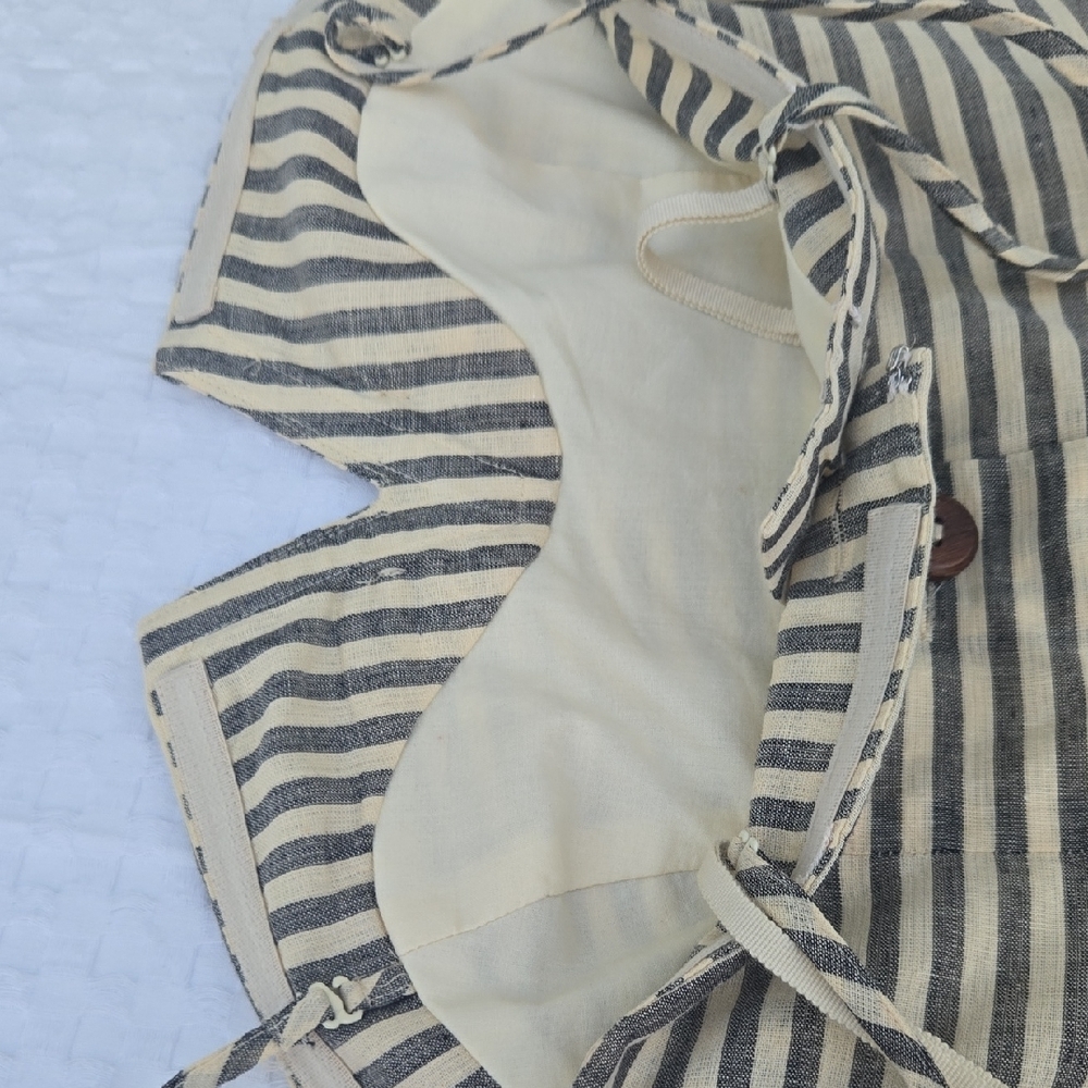 Maeve Striped Spaghetti-strapless Mini Dress - Picture 12 of 16